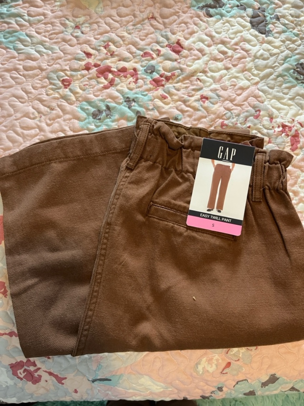 GAP Men’s Easy Twill Pants - Chocolate Brown